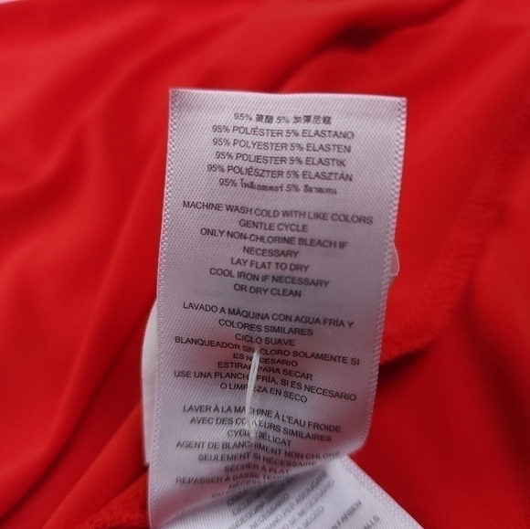 Michael Kors Orange Maxi Dress Sz 6 - Picture 15 of 15